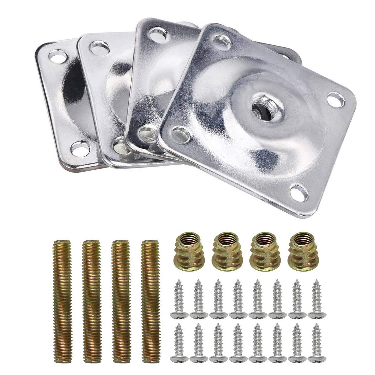 Amazon.com: La Vane Furniture Leg Mounting Plates & M8 Hanger